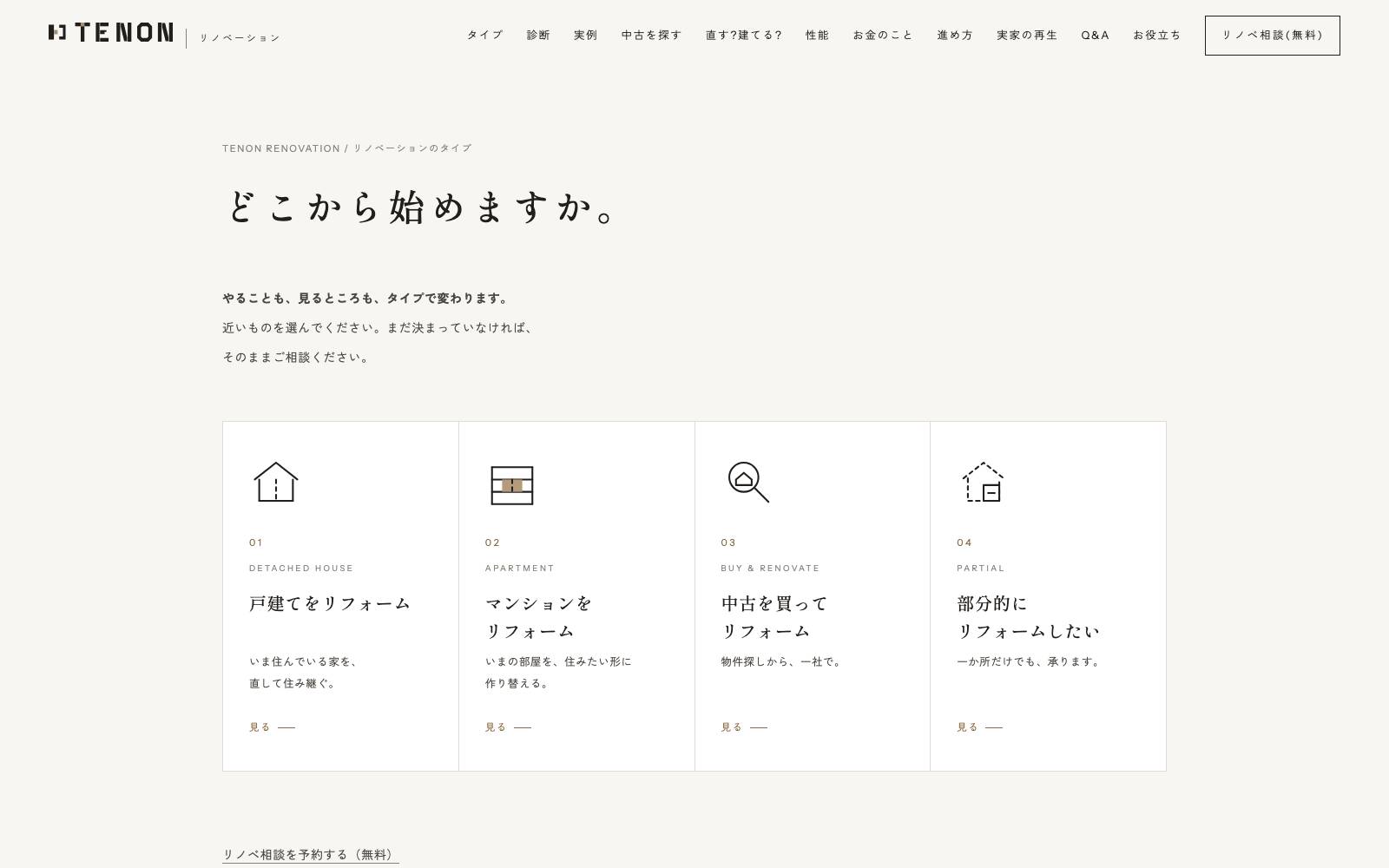 No.003 タイプのページ