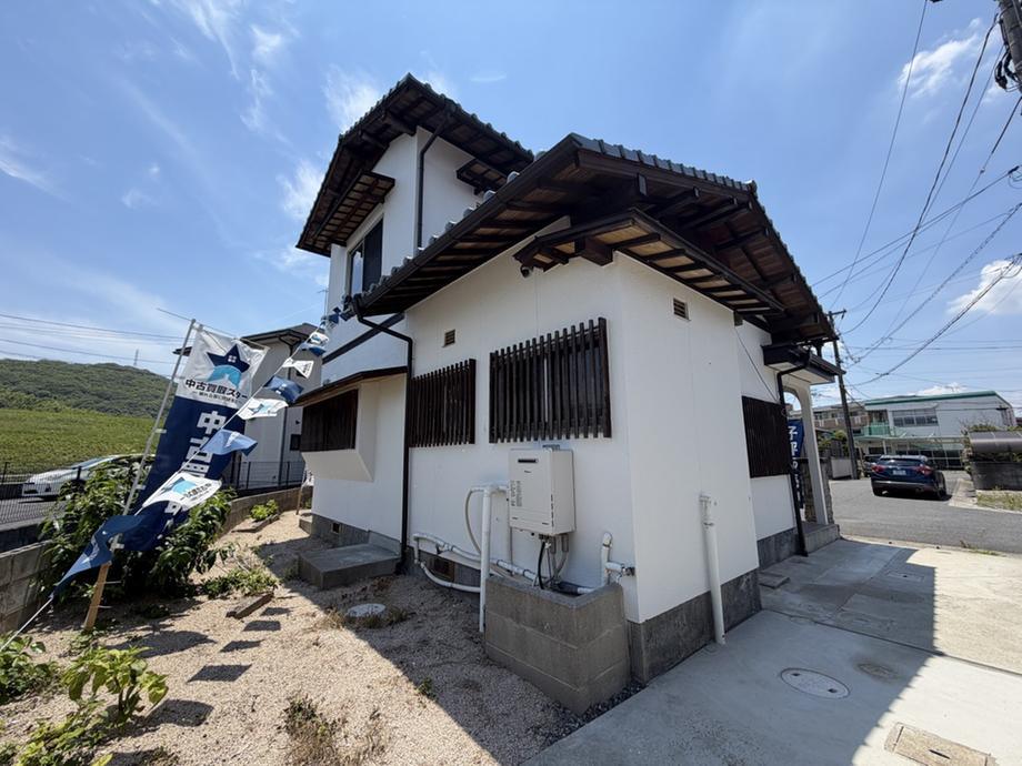 津島の戸建ての庭