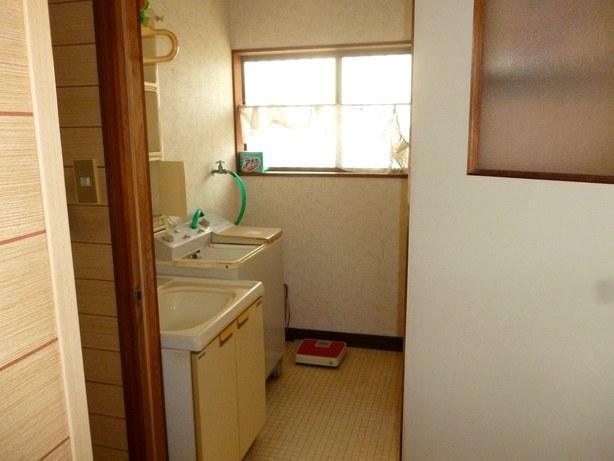 一宮の戸建ての洗面台・洗面所