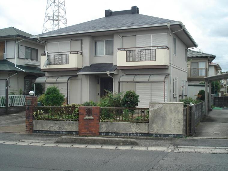 大元の戸建ての外観