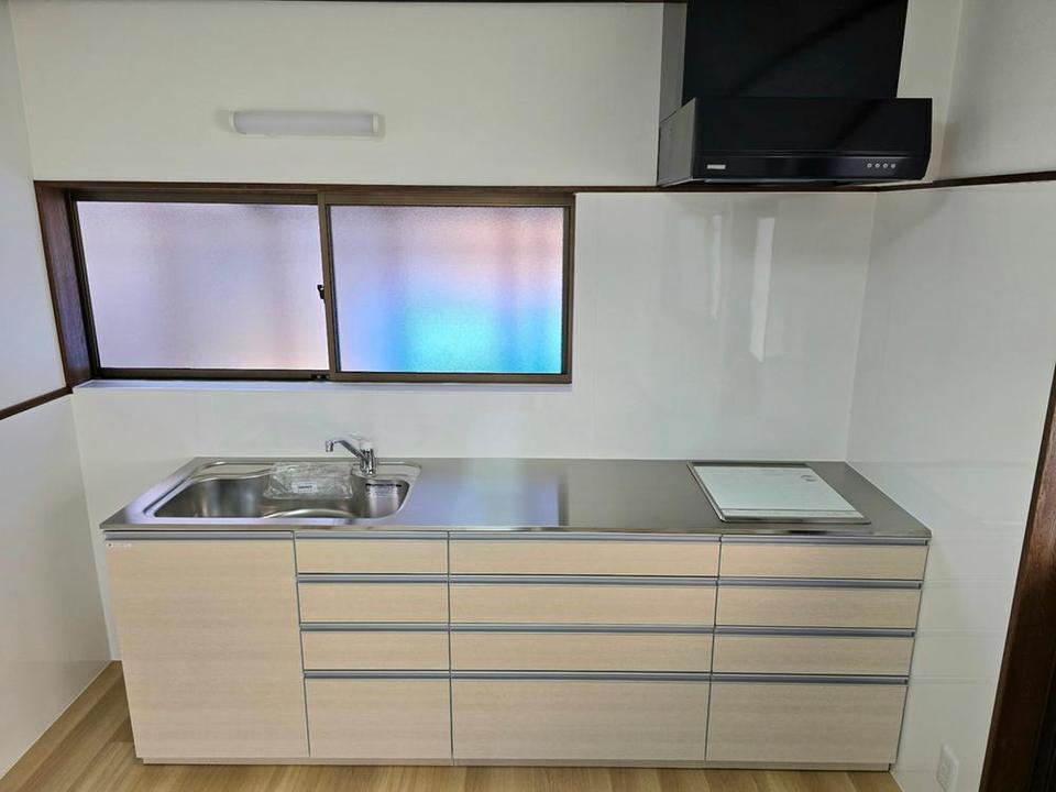 湊の戸建てのキッチン