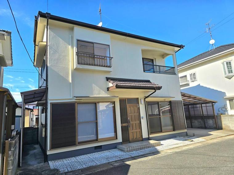 湊の戸建ての外観