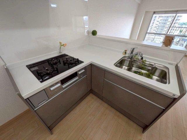 表町のマンションのキッチン