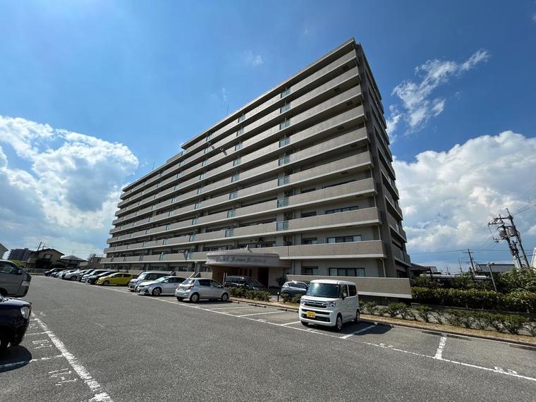 原尾島のマンションの外観