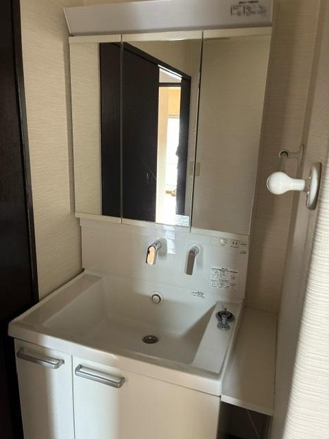 中井町のマンションの洗面台・洗面所